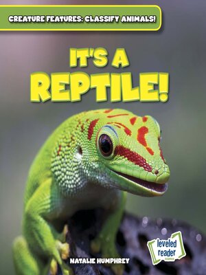 cover image of It's a Reptile!